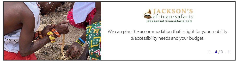 Jackson's African Safaris slide 4