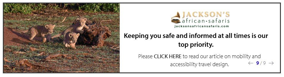Jackson's African Safaris slide 9